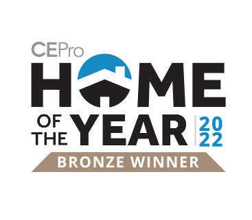CEPro Home of the Year 2022 Bronze Winner